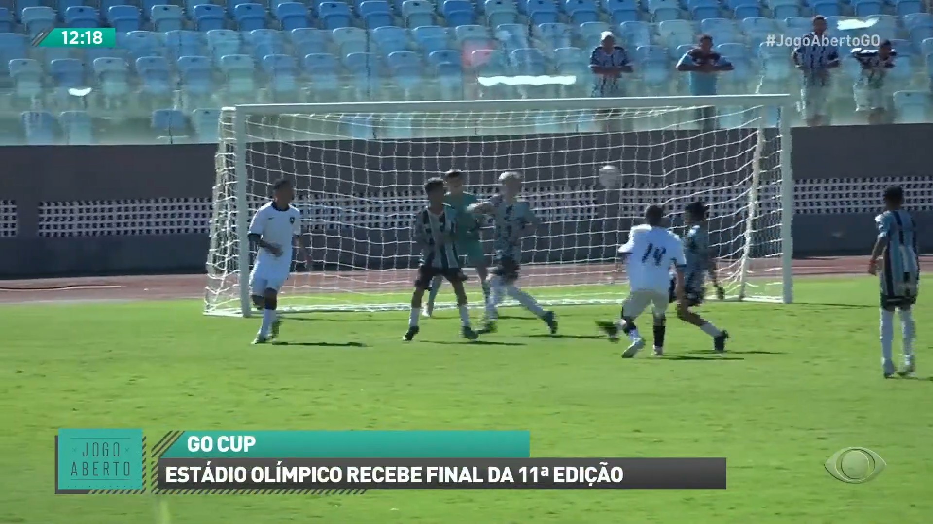 [JOGO ABERTO – GO] GO CUP MARCA PRESENÇA DURANTE PROGRAMA ESPORTIVO